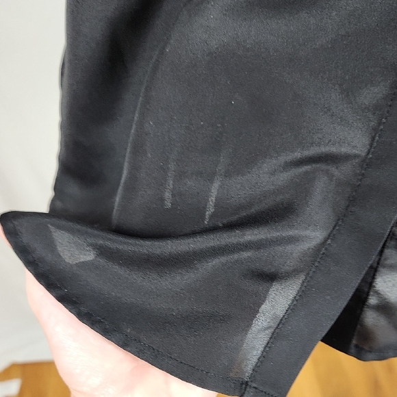 H&M Black Sleeveless Fitted Blouse with Mandarin Collar - Picture 5 of 7